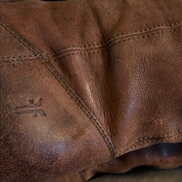🛑 1 hour sale. Frye, size 7, tall brown Rustic Leather Boots - Picture 5 of 13
